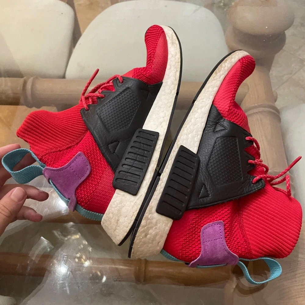 Adidas NMD XR1 Winter Scarlet Red Black BZ0632 Mens 11.5 Sneakers